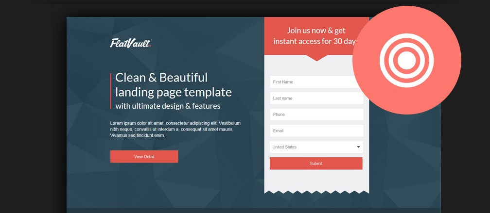 50 Best Instapage Landing Page Templates 2017 Free Mailchimp