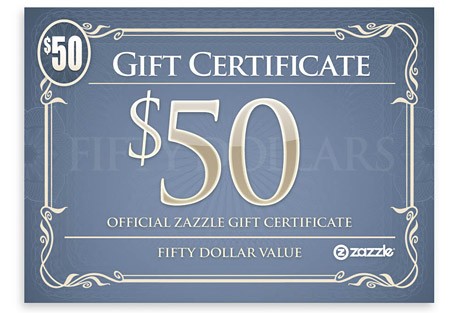 50 Gift Zazzle Certificate Only 25 10 If You Still