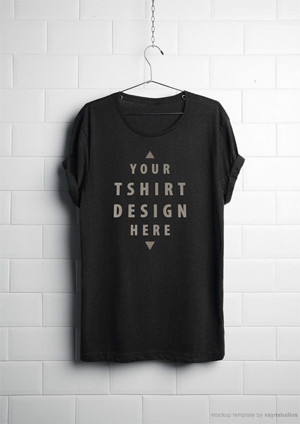 51 Awesome Free T Shirt Mock Ups PSD Pinterest Mockup Template
