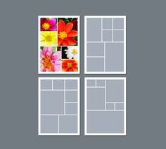 52 Best Photo Collage Templates Images On Pinterest Template