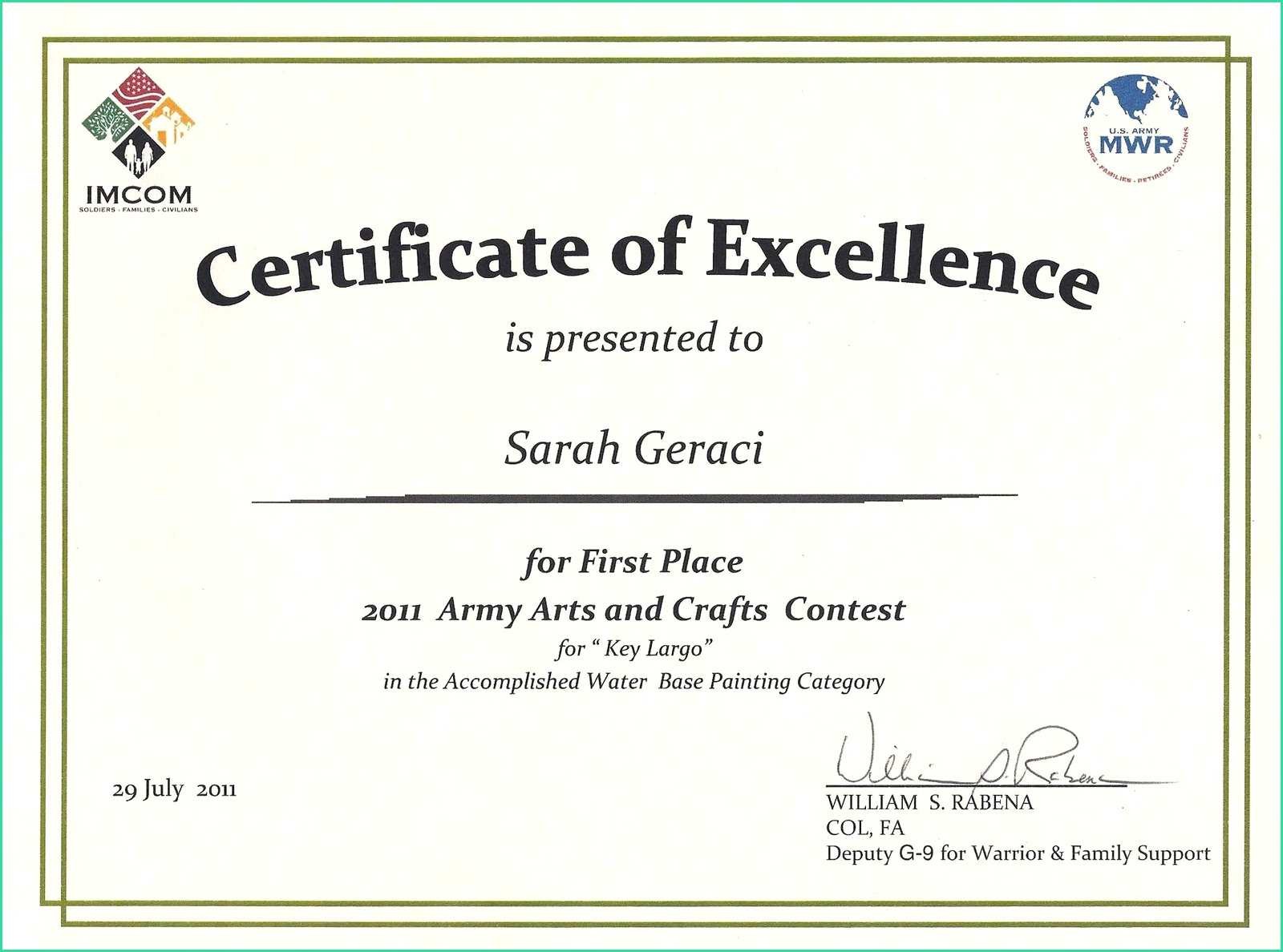 57 First Place Certificate Template Word All Templates