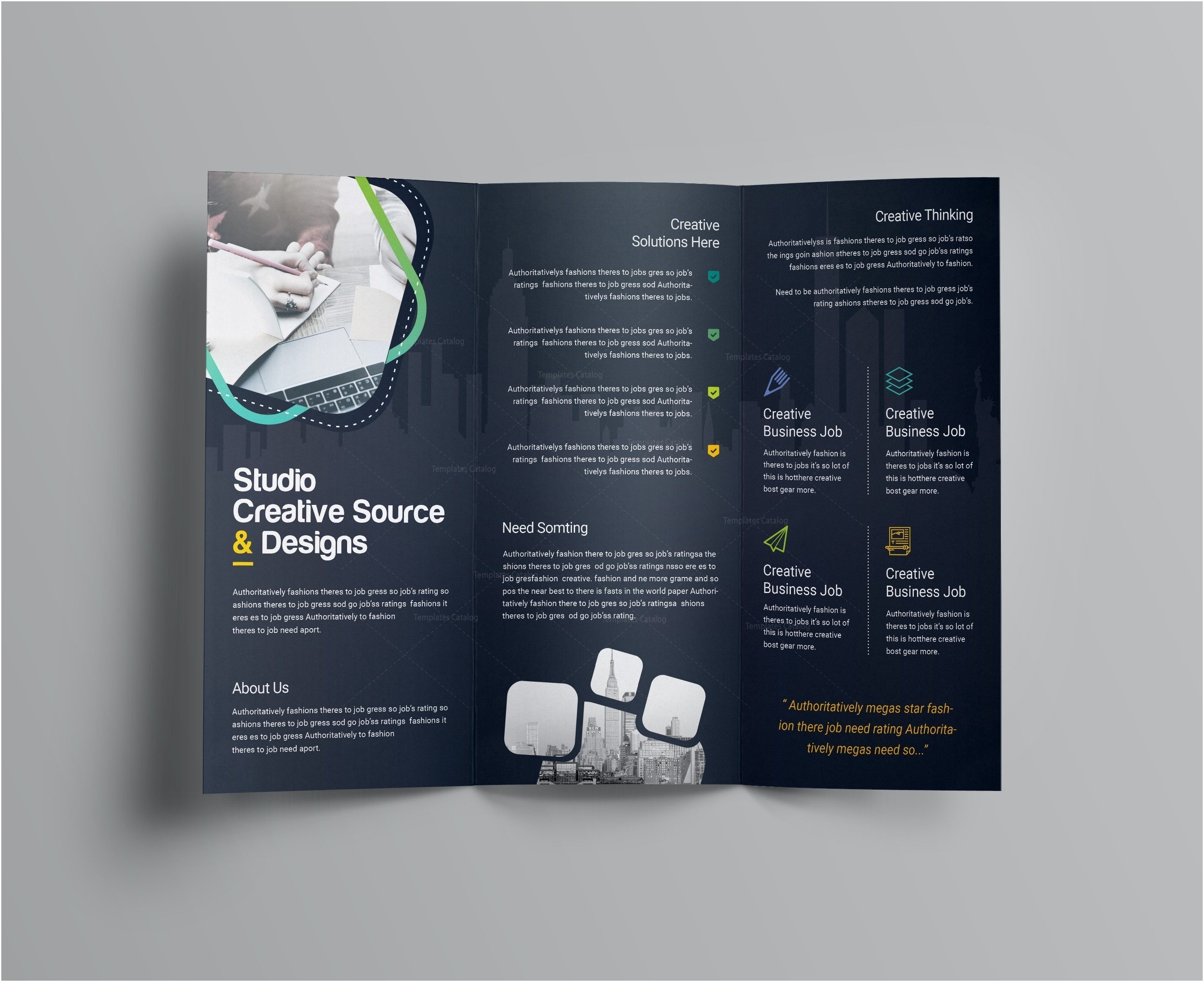 6 Page Brochure Template Free Business Templates