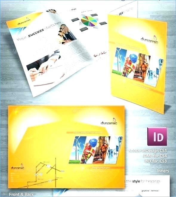 6 Sided Brochure Template One Flyer Templates Page