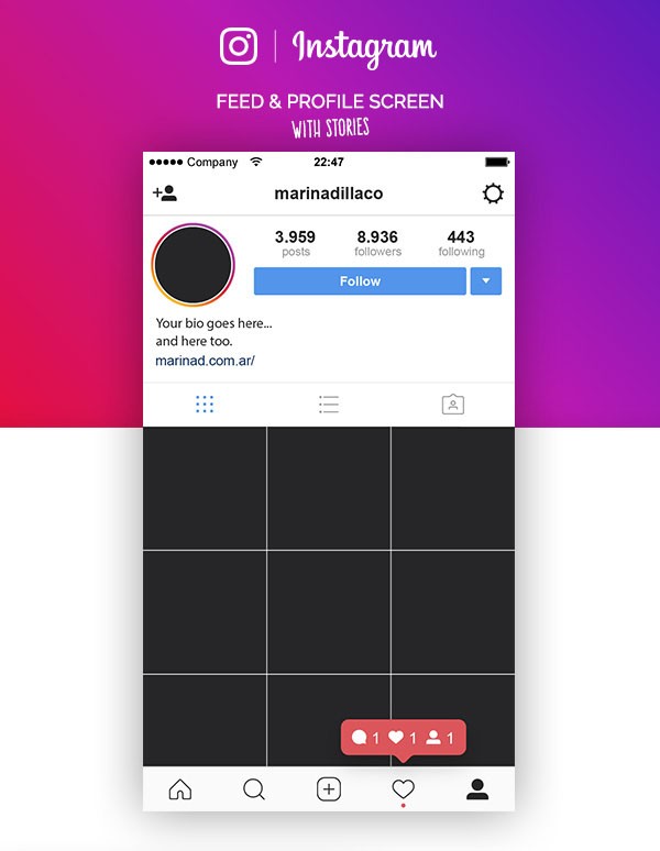 60 PREMIUM FREE PSD INSTAGRAM FASHION TEMPLATES TO BE STYLISH Free Instagram Template