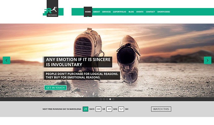 65 Flat PSD Website Templates Web Graphic Design Bashooka Free Download