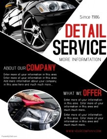 680 Customizable Design Templates For Car Detailing PosterMyWall Auto