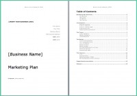69 Marketing Plan Template Word All Templates