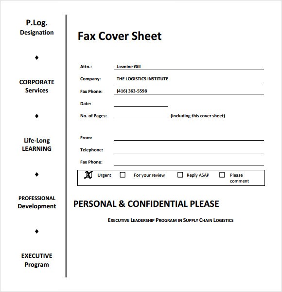 7 Funny Fax Cover Sheet Samples Sample Templates