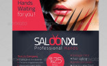 71 Beauty Salon Flyer Templates Free PSD EPS AI Illustrator Nail Template