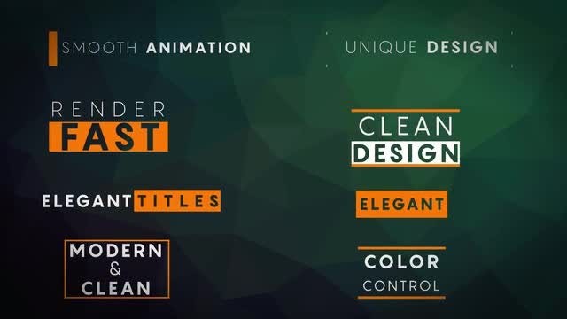 8 Minimal Titles After Effects Templates Motion Array
