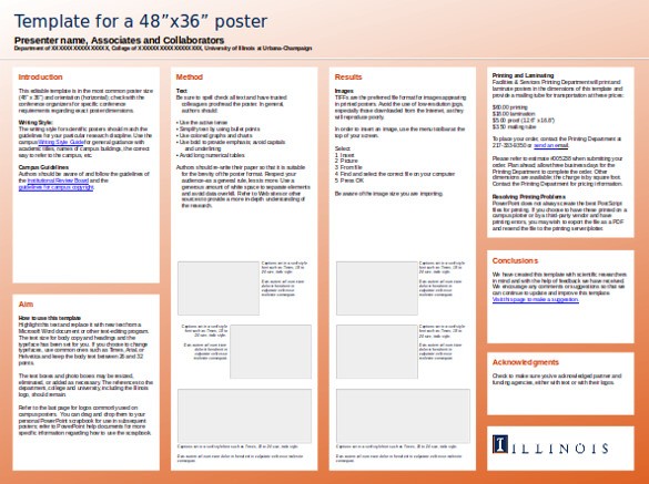 8 PowerPoint Poster S PPT Free Premium Academic