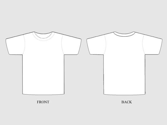 82 Free T Shirt Template Options For Photoshop And Illustrator Front