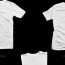 A Collection Of Free T Shirt Templates Blueblots Com Template Front And Back