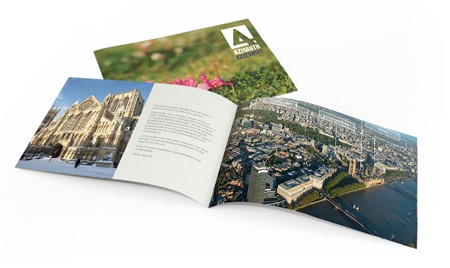 A6 A5 And A4 Brochure Printing Azimuth Print Landscape
