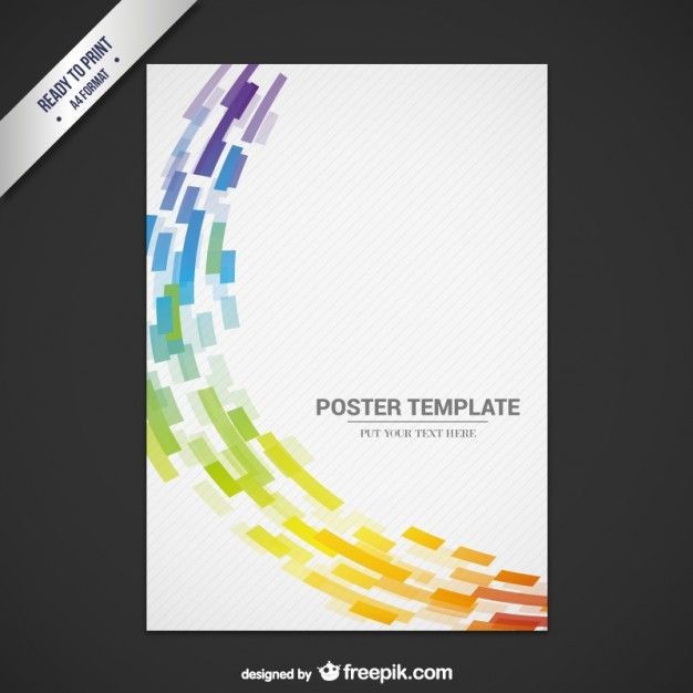 Abstract Flyer Template Free Vector Graphics In 2018 Pinterest Poster Download