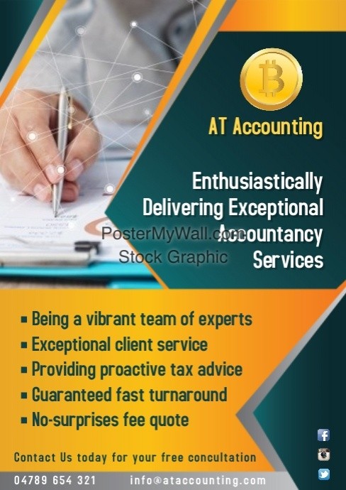 Accounting Services Company Flyer Template PosterMyWall
