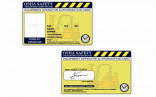 Aerial Lift Certification Card Template