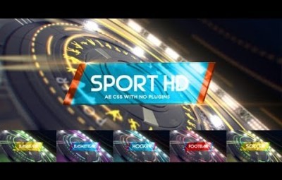 After Effects Templates Broadcast Packages Sports