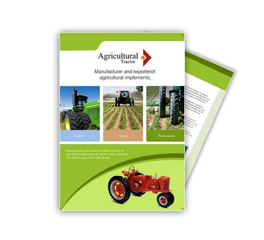 Agriculture Brochure Design