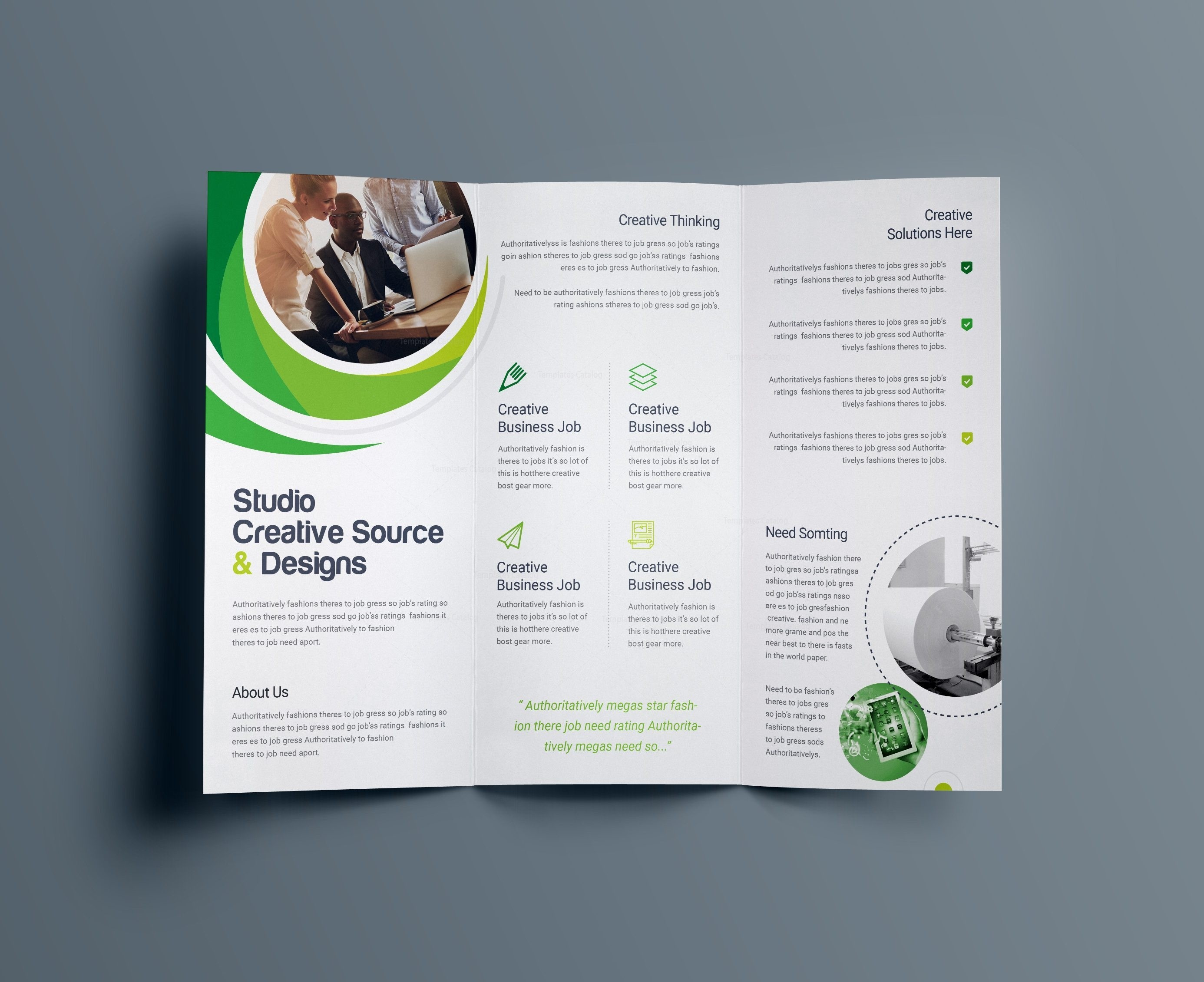 Aids Brochure Template Cleaning Services Advertising Templates
