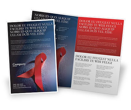 AIDS Brochure Template Design And Layout Download Now 01892 Hiv Aids Templates