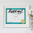 All Purpose 8x10 Certificate Template For Homeschool Etsy