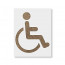 Amazon Com Handicap Symbol Stencil Template Reusable With