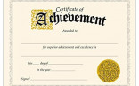 Amazon Com TREND Enterprises Inc Certificate Of Achievement Academic Award Template