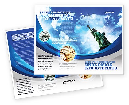 America And World Brochure Template Design Layout Download