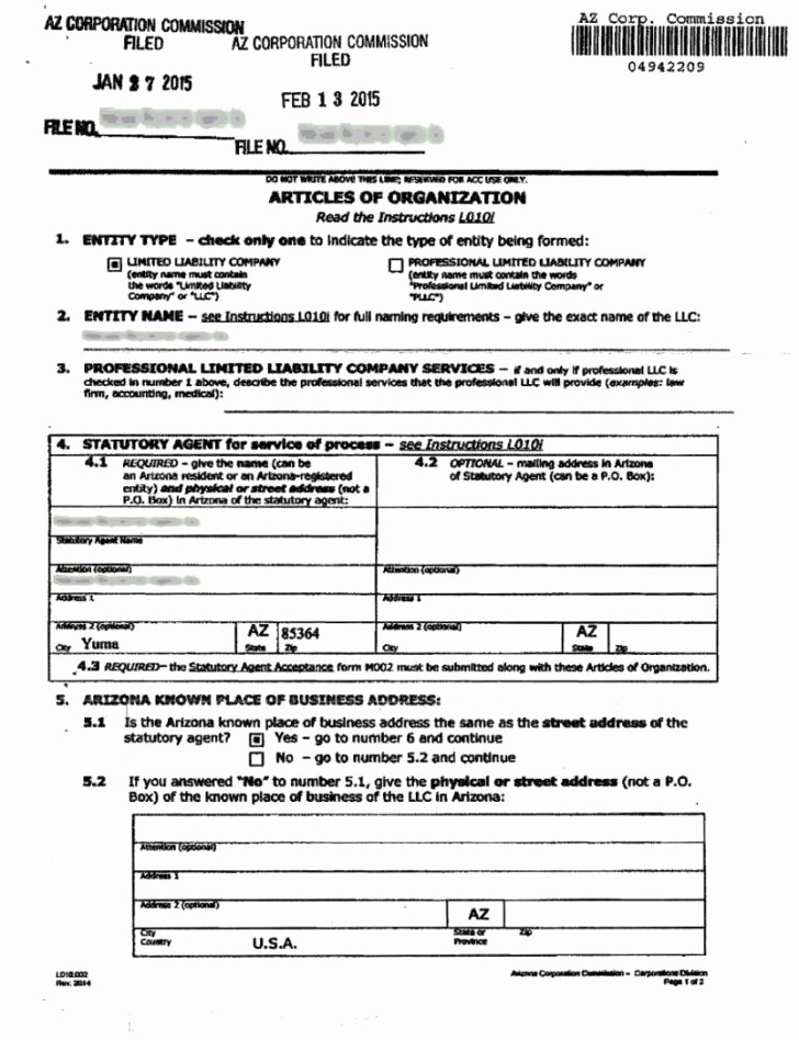 Articles Of Incorporation Llc Template Elegant Certificate Incumbency