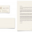 Asian Restaurant Business Card Letterhead Template Design Menu