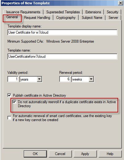 Auto Enrollment Of User Certificate In Active Directory Networking Duplicate
