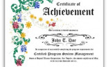 Award Certificate Plaque Maker Template Printable Academic