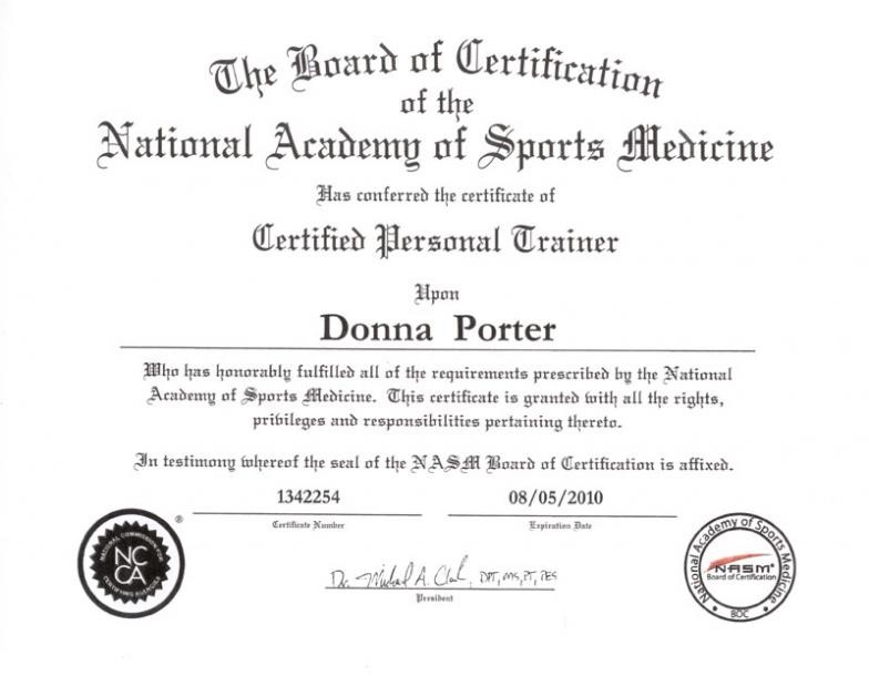 Awards Certificates Com Get Results Step Personal Trainer Certificate Template