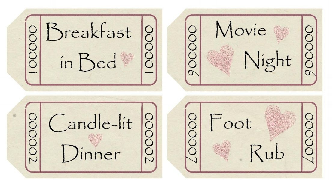 Awesome Date Night Gift Certificate Templates Free Printable
