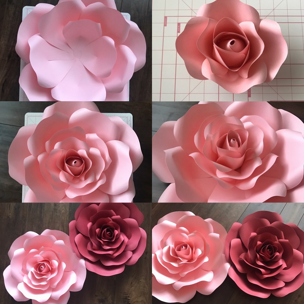 Awesome Dorable Rose Flower Template Mold Example Resume And Free Paper
