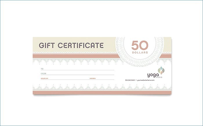Awesome House Cleaning Gift Certificate Template Google