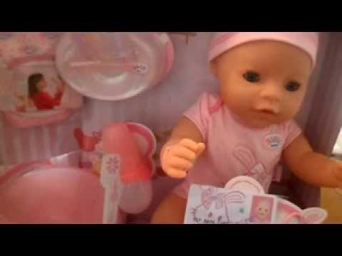 Baby Born Girl Doll By Zapf Co Uk YouTube