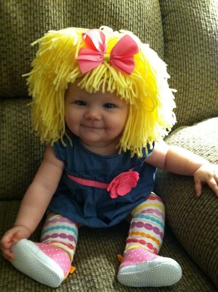 Baby Cabbage Patch Doll Halloween Costume She Made The Perfect