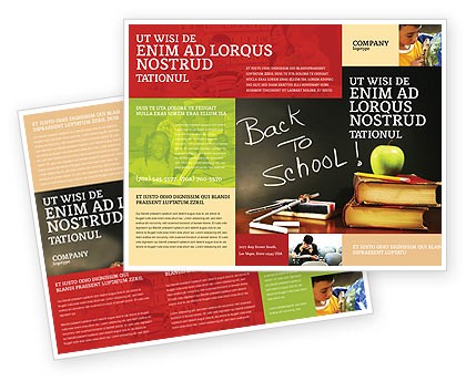 Back To School Brochure Template Design And Layout Download Now