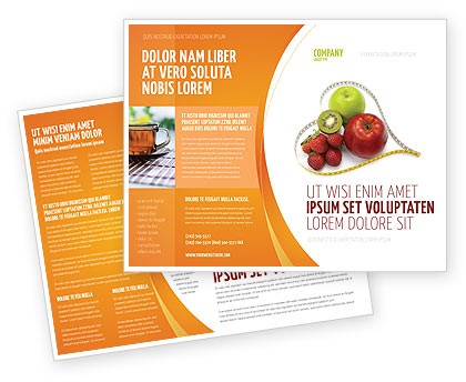 Balanced Nutrition Brochure Template Design And Layout Download Now