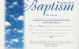 Baptism Certificate Template Wording