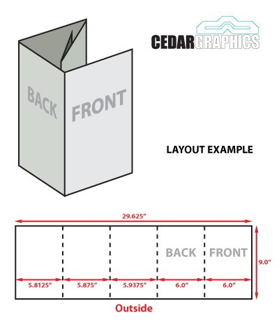 Barrel Fold Brochure Template Download Adobe InDesign And PDF
