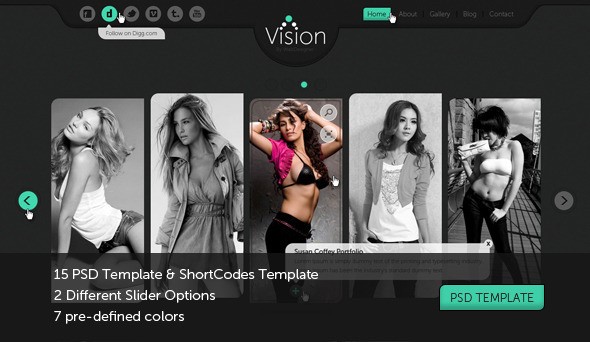 Beautiful Psd Photography Templates Photoshop For Free