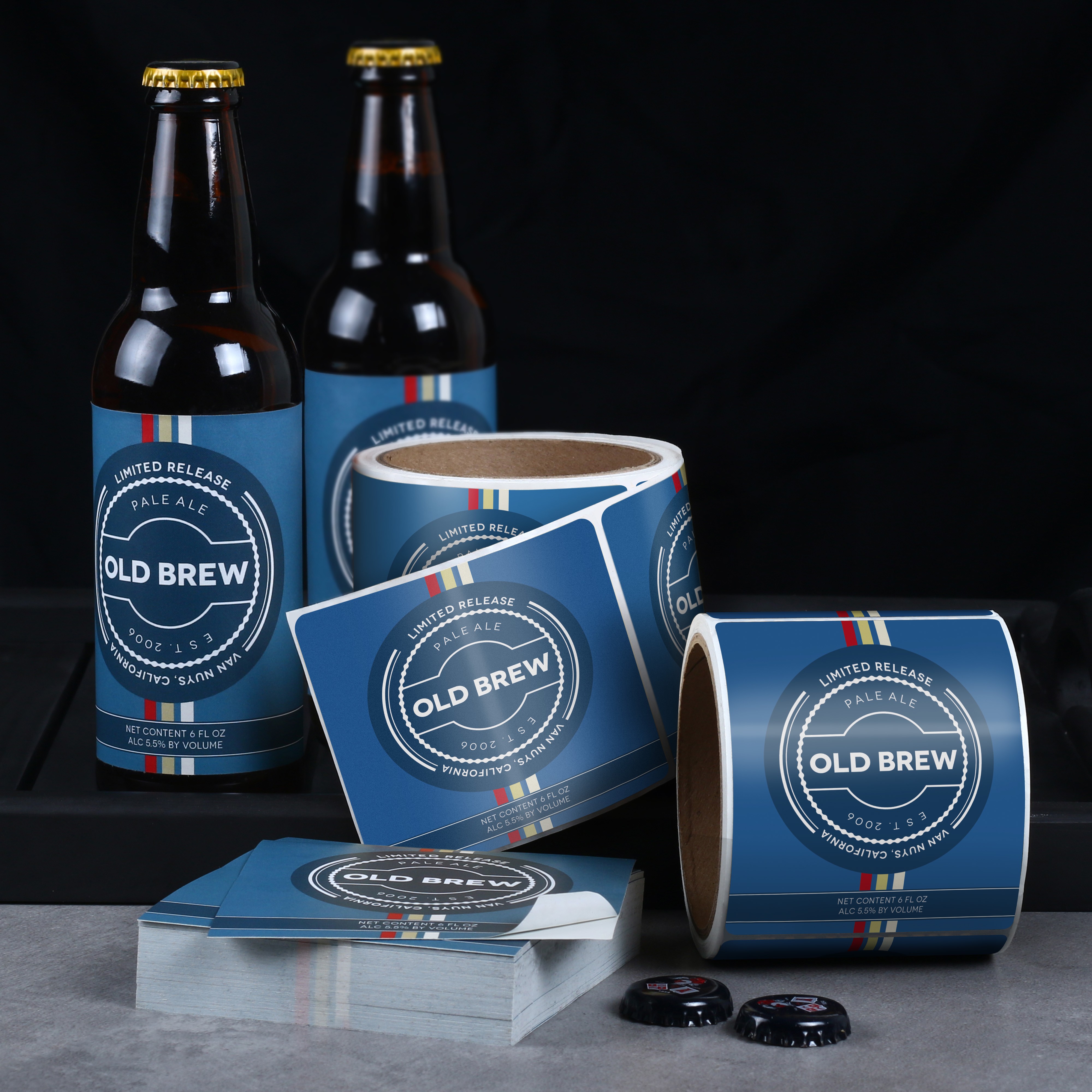 Beer Label Printing Custom Shapes And Sizes UPrinting Labels Online