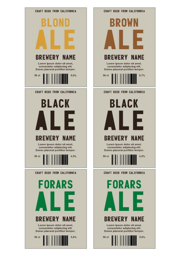 Beer Labels Labeljoy Best Barcode Label Printing Software Ean Online Maker