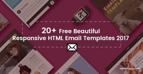 Best 20 Free Beautiful Responsive HTML Email Templates 2018 Mailchimp