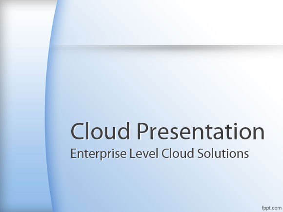 Best Cloud Computing PowerPoint Templates Powerpoint Slide Free