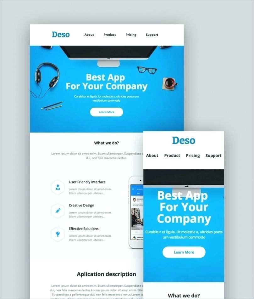 Best Free Mailchimp Templates Email Newsletter Template