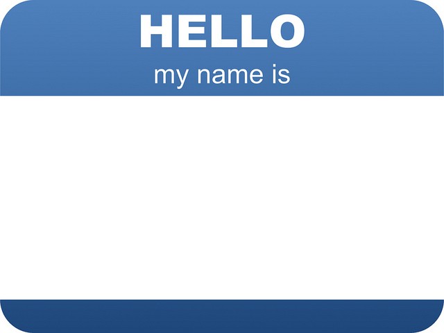 Best Photos Of Hello My Name Is S Template